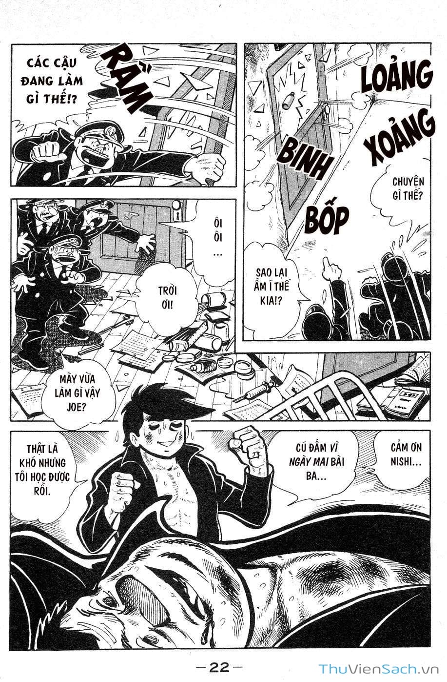 Truyện Tranh Thiết Quyền Lãng Tử - Ashita No Joe trang 5