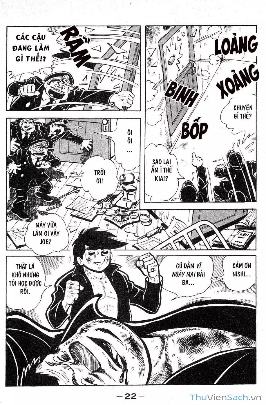 Truyện Tranh Thiết Quyền Lãng Tử - Ashita No Joe trang 5