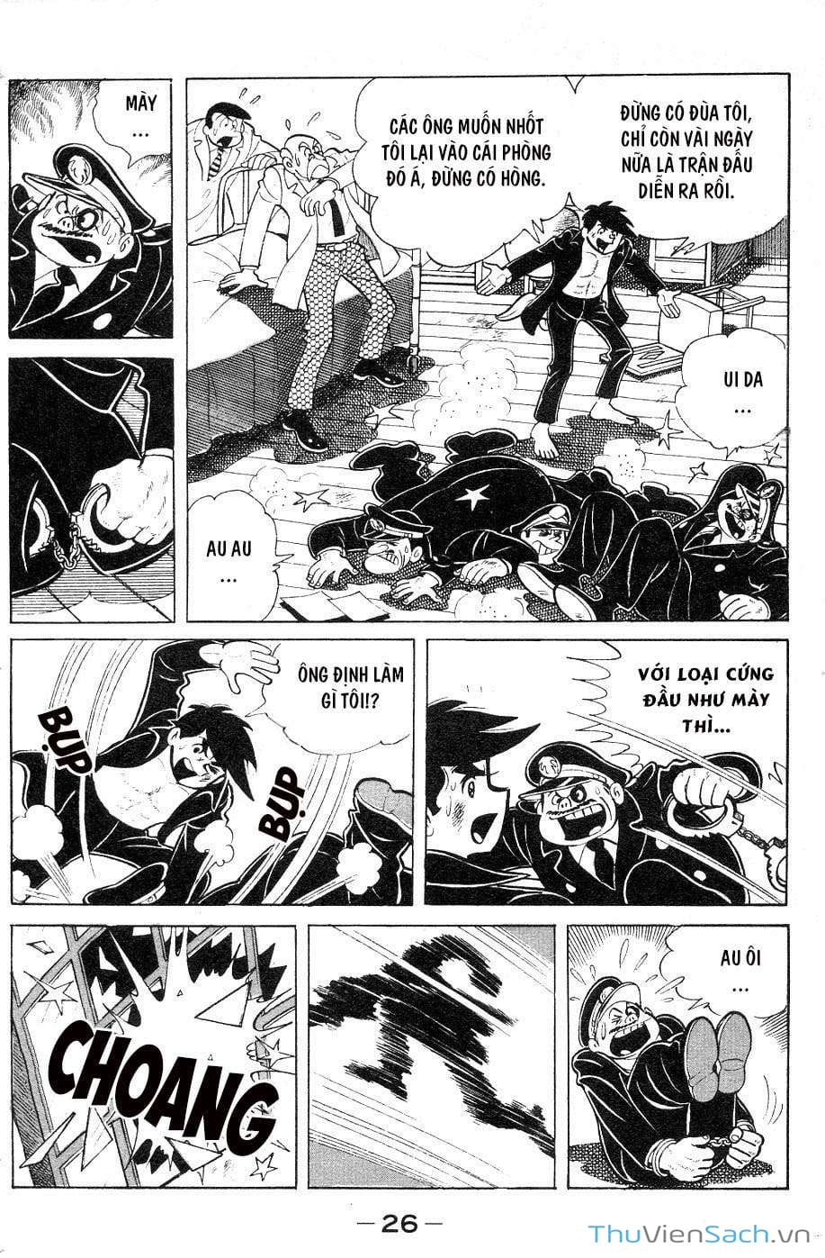 Truyện Tranh Thiết Quyền Lãng Tử - Ashita No Joe trang 5