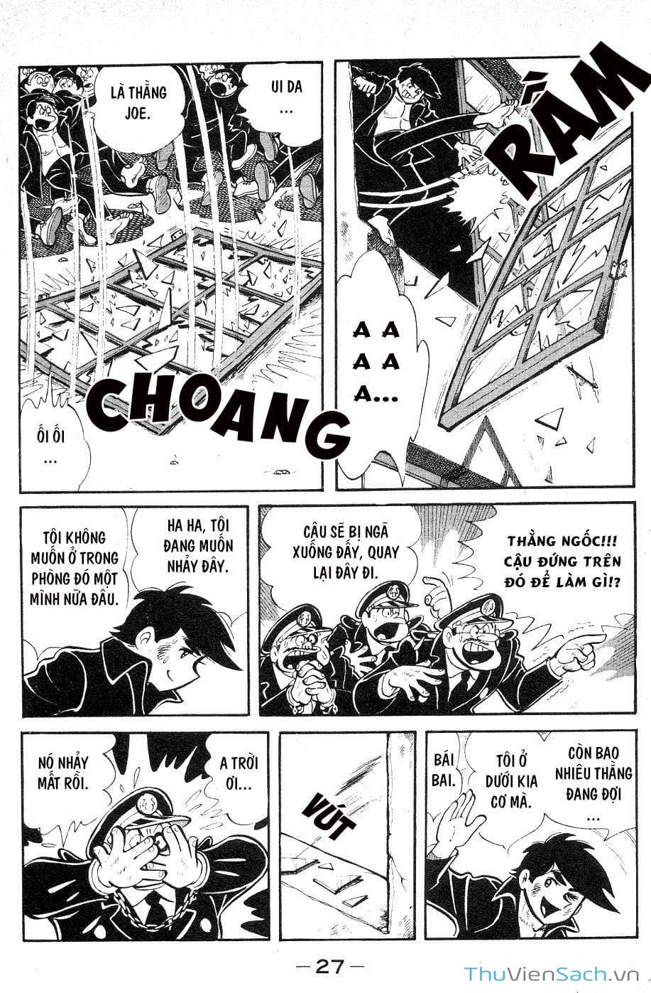 Truyện Tranh Thiết Quyền Lãng Tử - Ashita No Joe trang 5