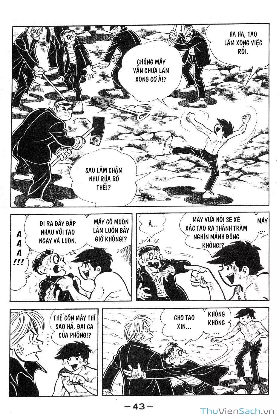 Truyện Tranh Thiết Quyền Lãng Tử - Ashita No Joe trang 5