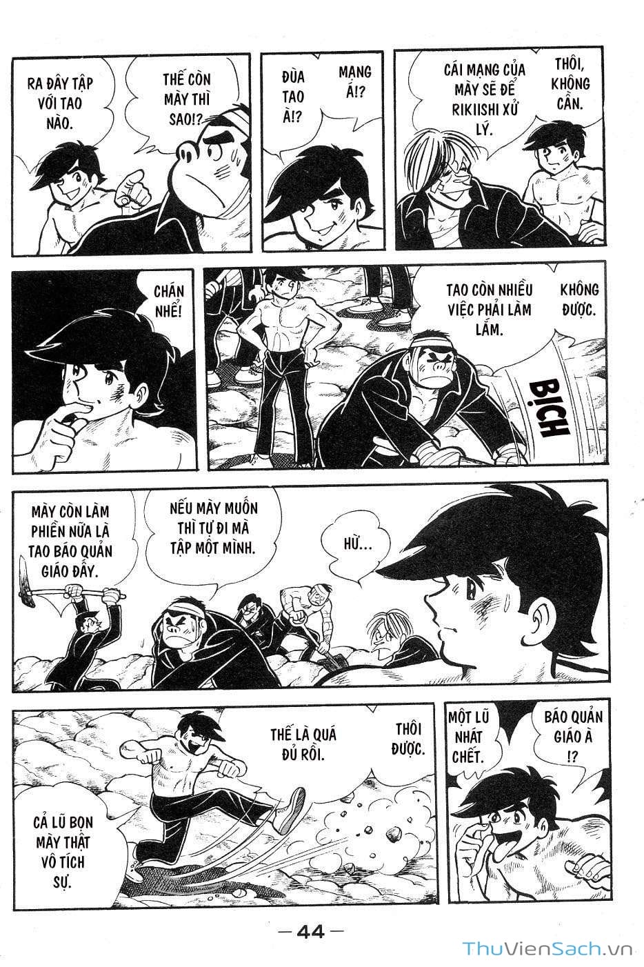 Truyện Tranh Thiết Quyền Lãng Tử - Ashita No Joe trang 5