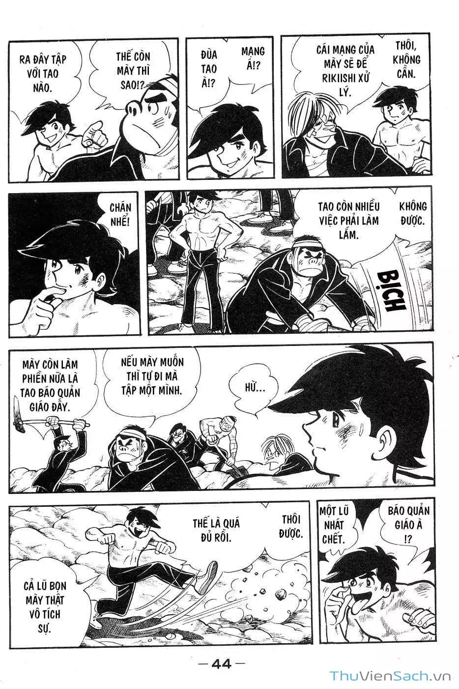 Truyện Tranh Thiết Quyền Lãng Tử - Ashita No Joe trang 5