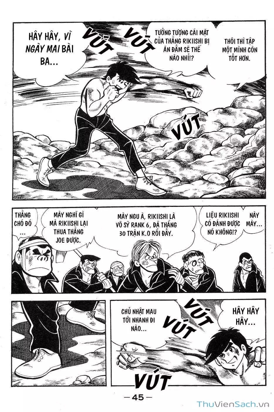 Truyện Tranh Thiết Quyền Lãng Tử - Ashita No Joe trang 5