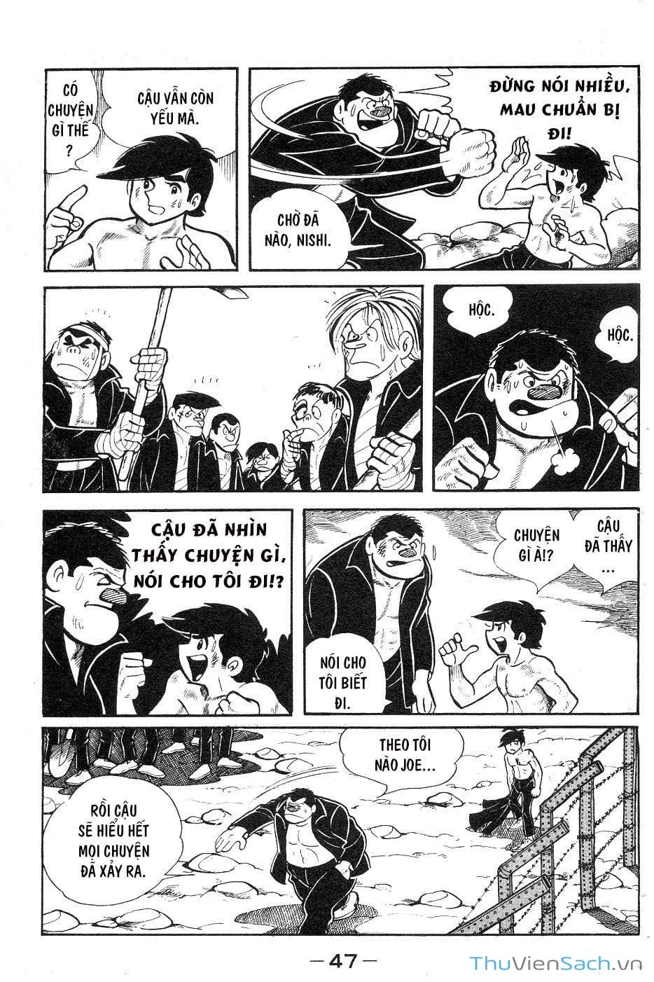 Truyện Tranh Thiết Quyền Lãng Tử - Ashita No Joe trang 5