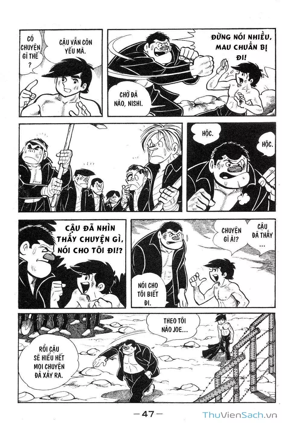 Truyện Tranh Thiết Quyền Lãng Tử - Ashita No Joe trang 5