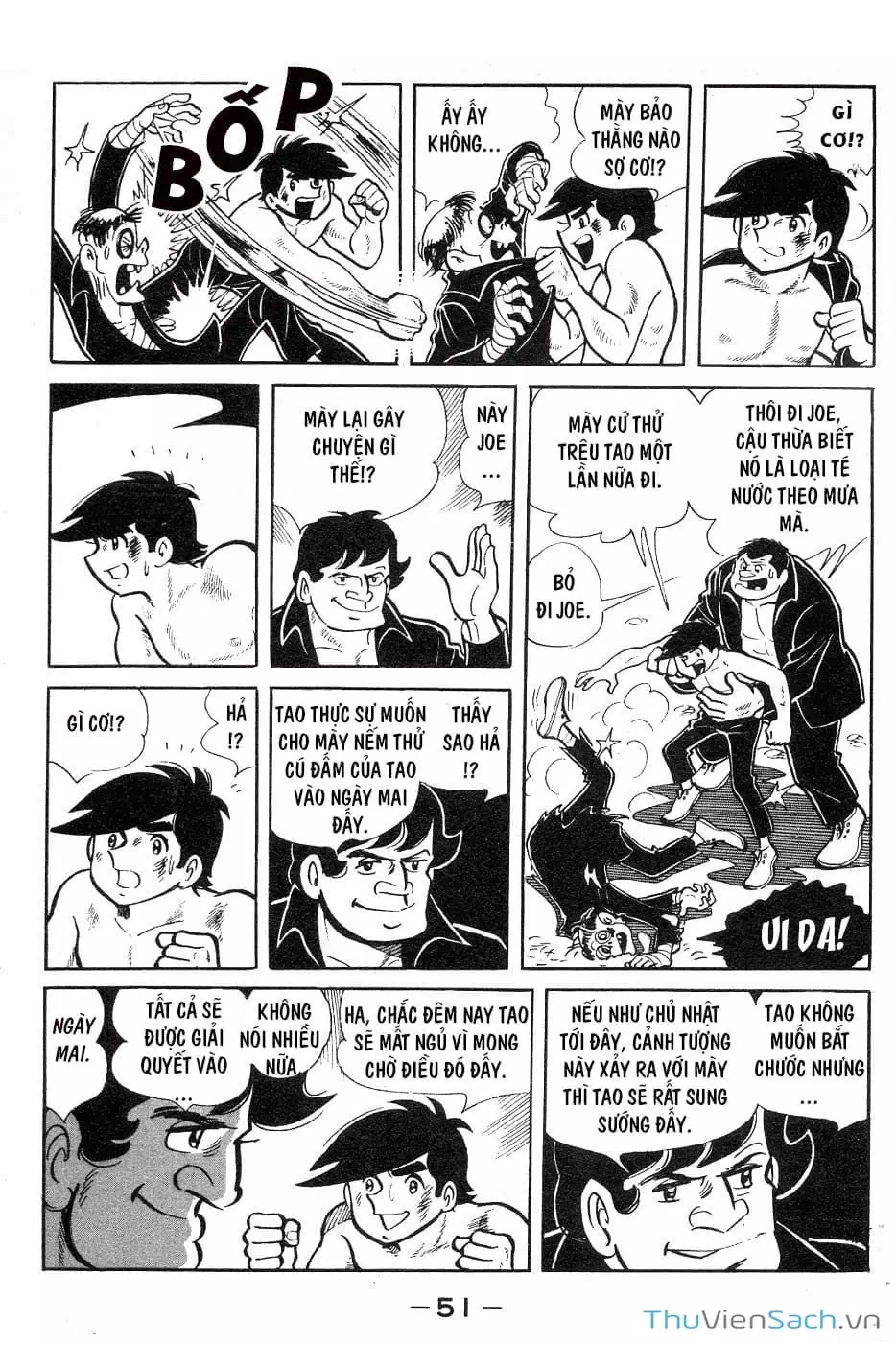 Truyện Tranh Thiết Quyền Lãng Tử - Ashita No Joe trang 5