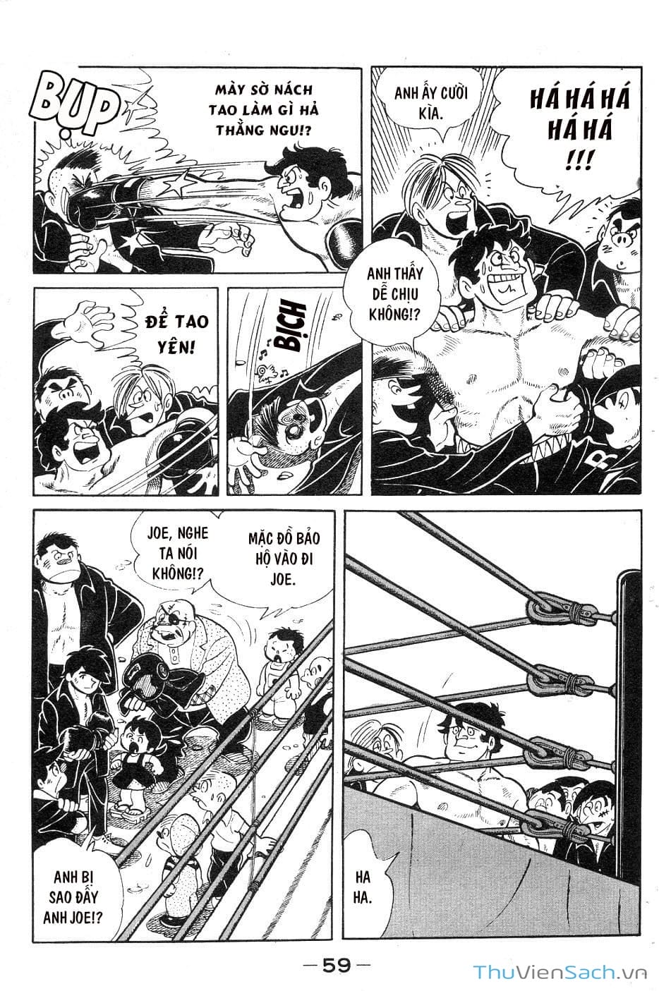 Truyện Tranh Thiết Quyền Lãng Tử - Ashita No Joe trang 5