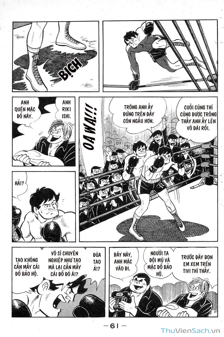 Truyện Tranh Thiết Quyền Lãng Tử - Ashita No Joe trang 5