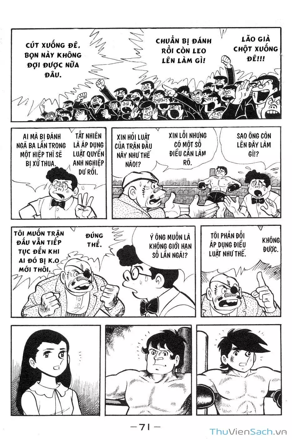 Truyện Tranh Thiết Quyền Lãng Tử - Ashita No Joe trang 5