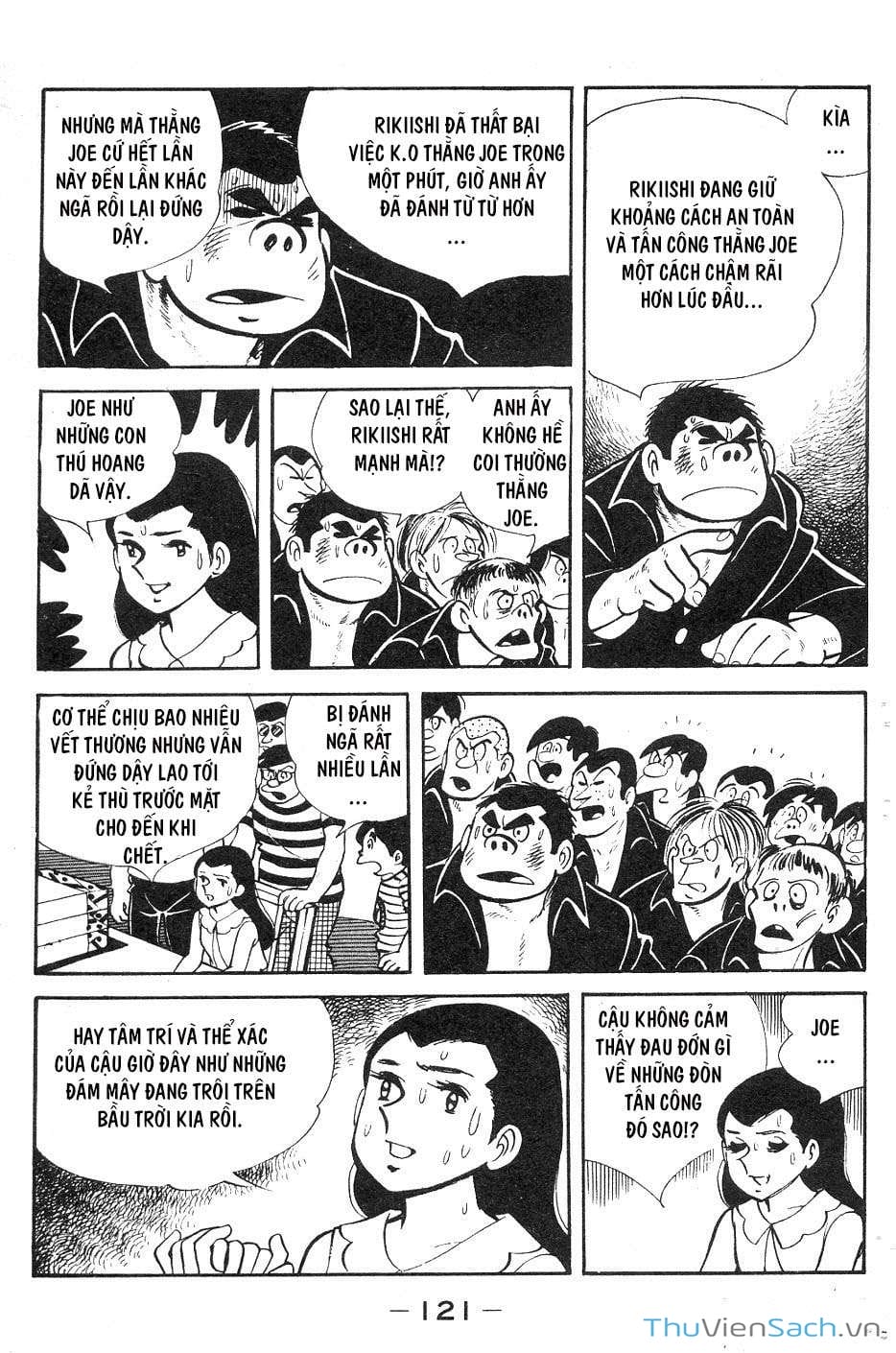Truyện Tranh Thiết Quyền Lãng Tử - Ashita No Joe trang 5