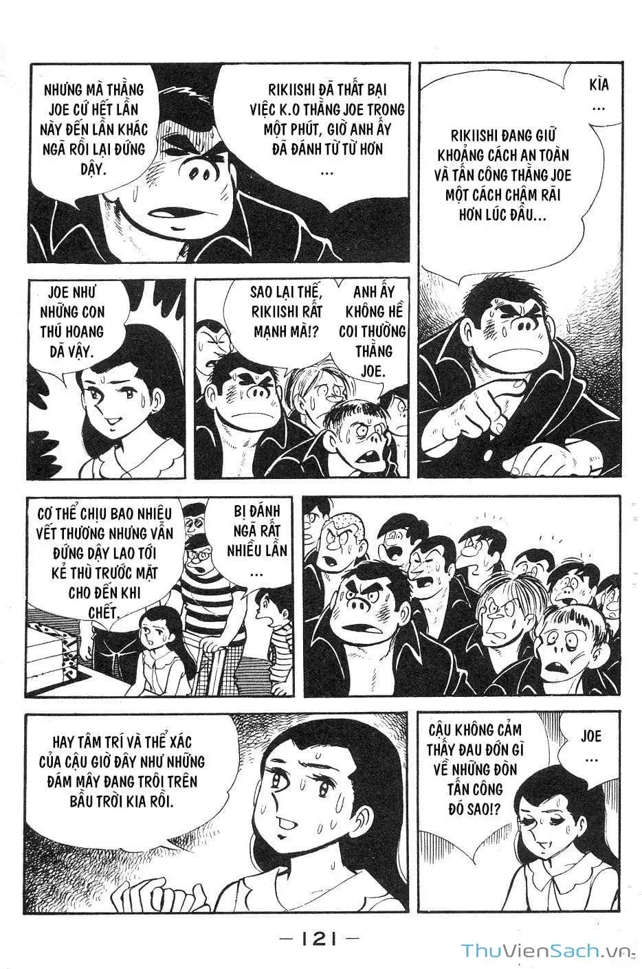 Truyện Tranh Thiết Quyền Lãng Tử - Ashita No Joe trang 5