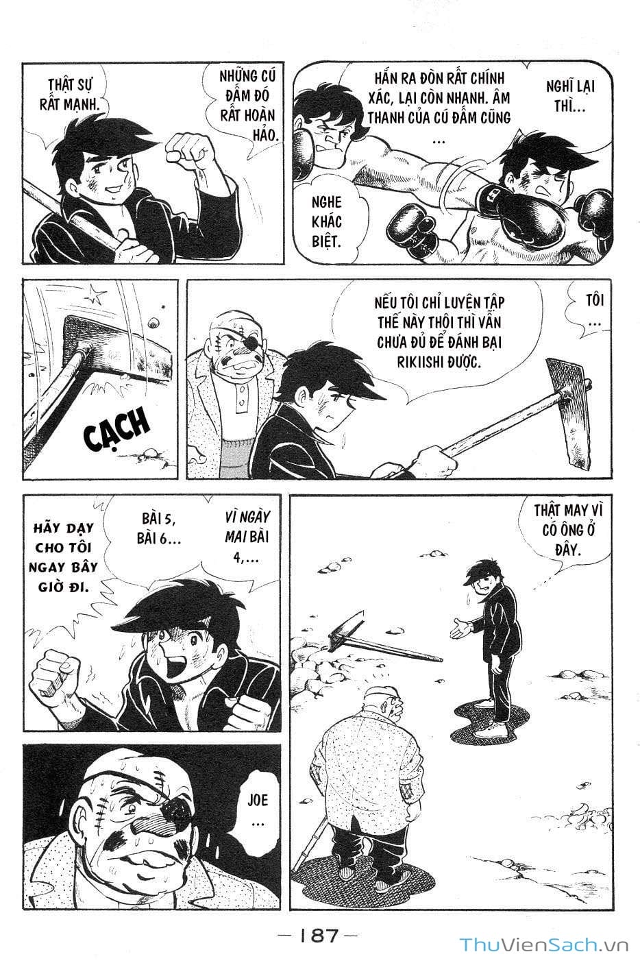 Truyện Tranh Thiết Quyền Lãng Tử - Ashita No Joe trang 5