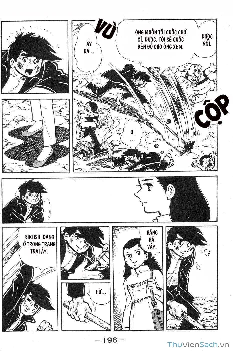 Truyện Tranh Thiết Quyền Lãng Tử - Ashita No Joe trang 5