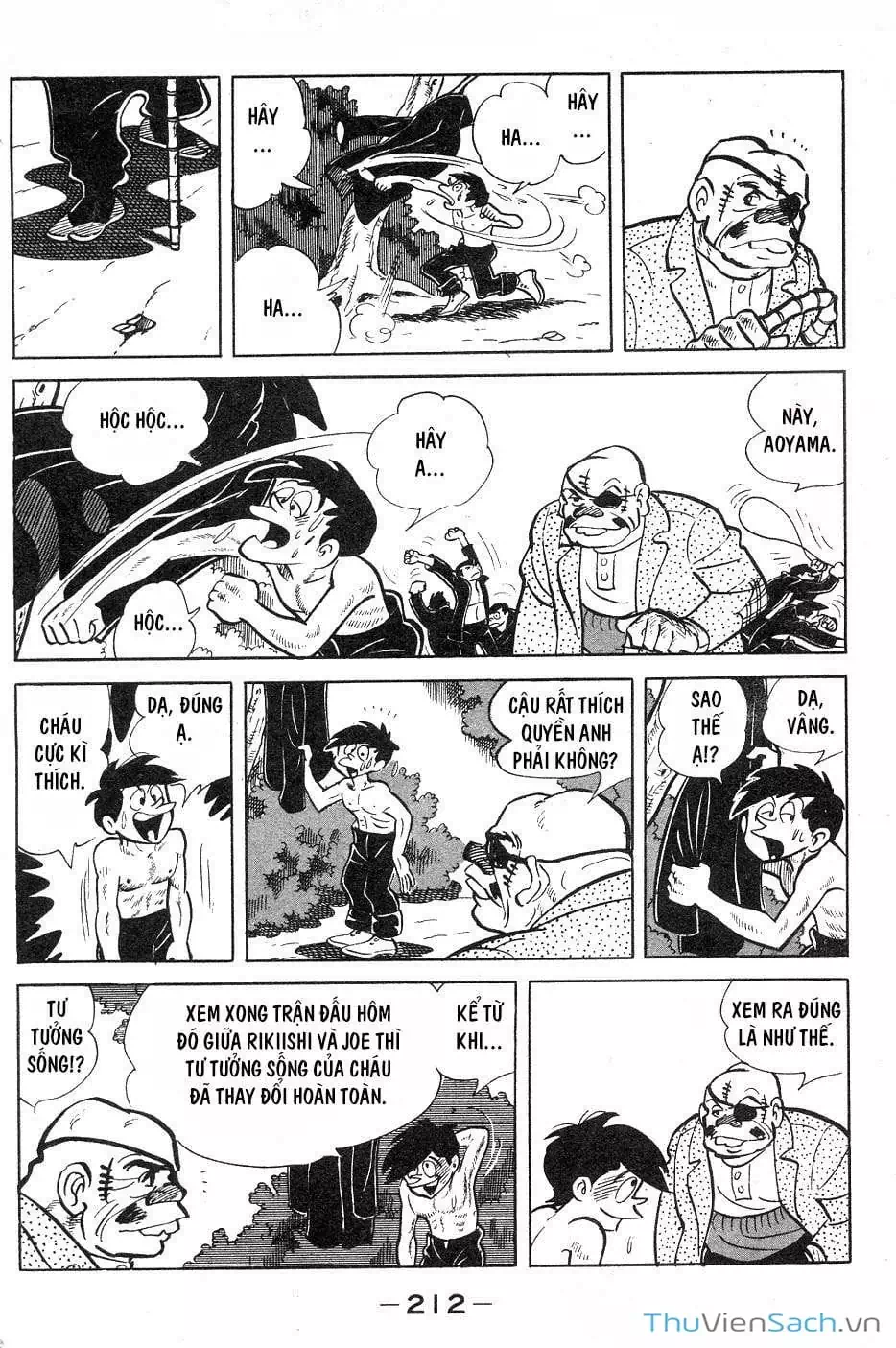 Truyện Tranh Thiết Quyền Lãng Tử - Ashita No Joe trang 5