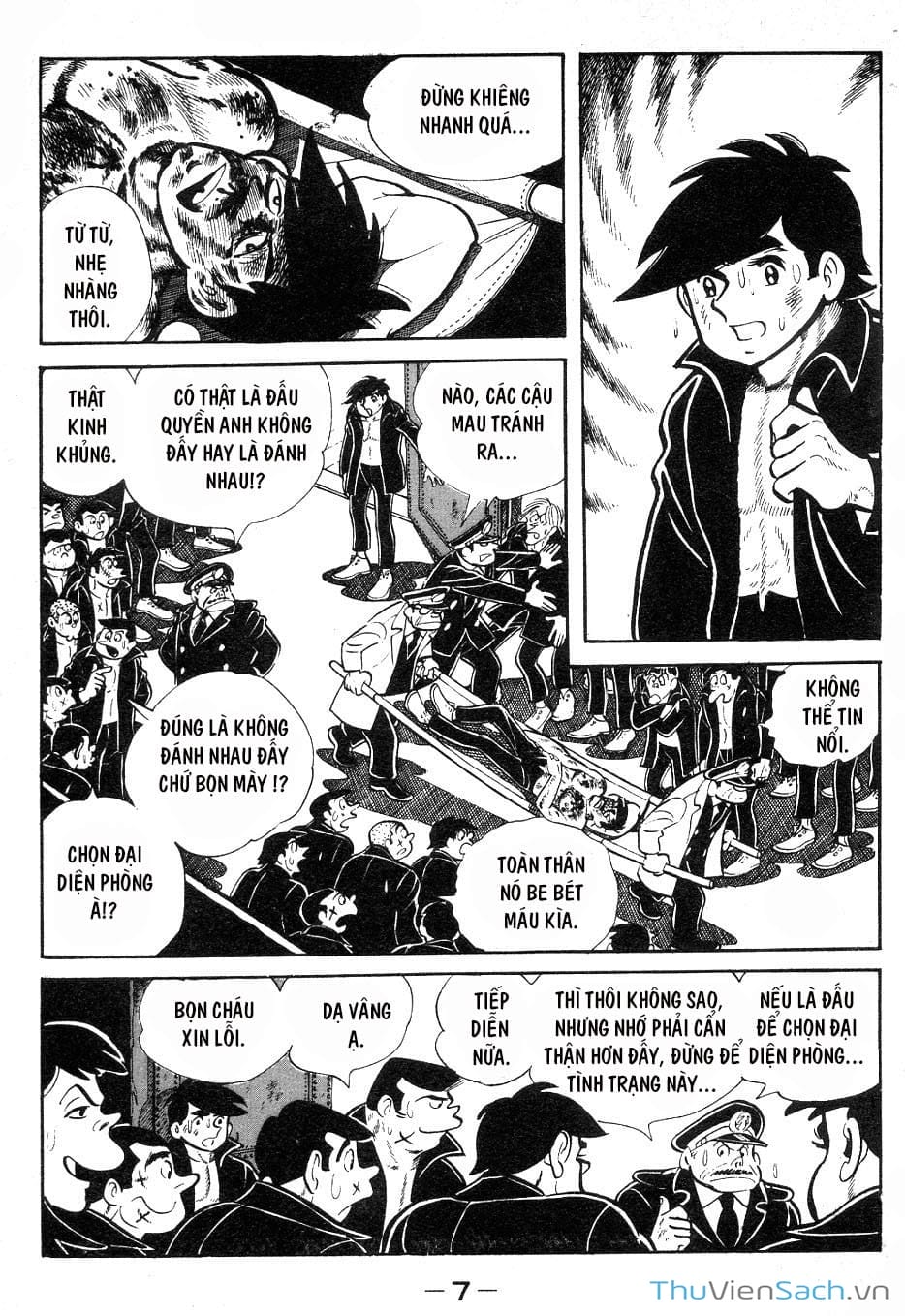 Truyện Tranh Thiết Quyền Lãng Tử - Ashita No Joe trang 5