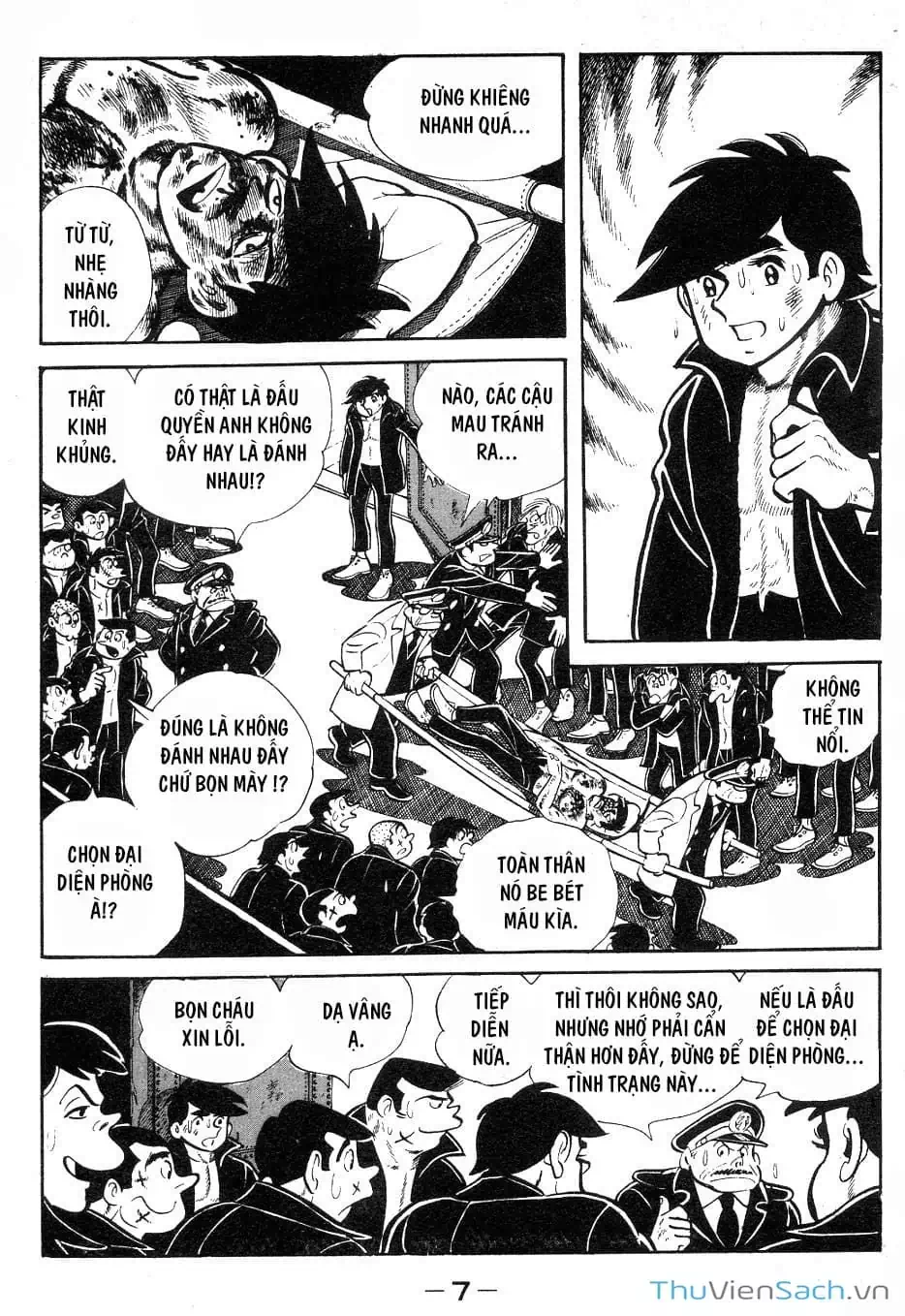 Truyện Tranh Thiết Quyền Lãng Tử - Ashita No Joe trang 5