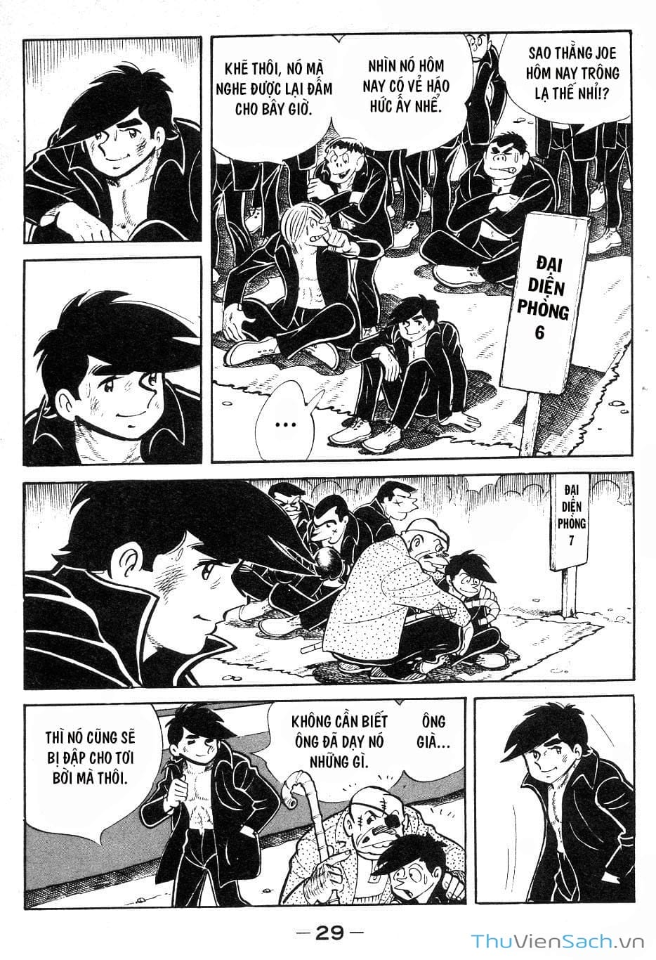 Truyện Tranh Thiết Quyền Lãng Tử - Ashita No Joe trang 5