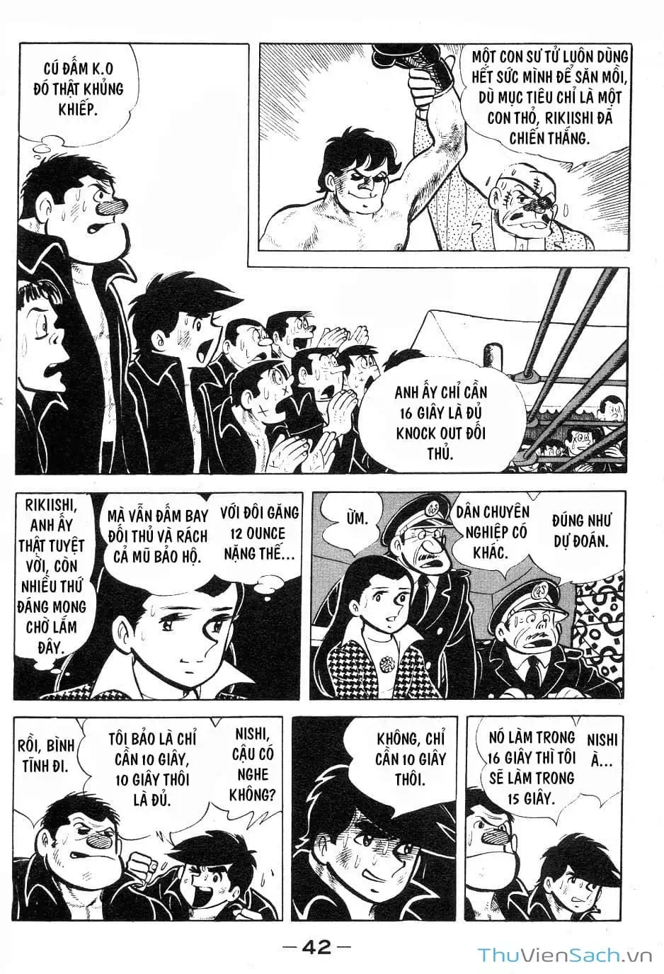 Truyện Tranh Thiết Quyền Lãng Tử - Ashita No Joe trang 5