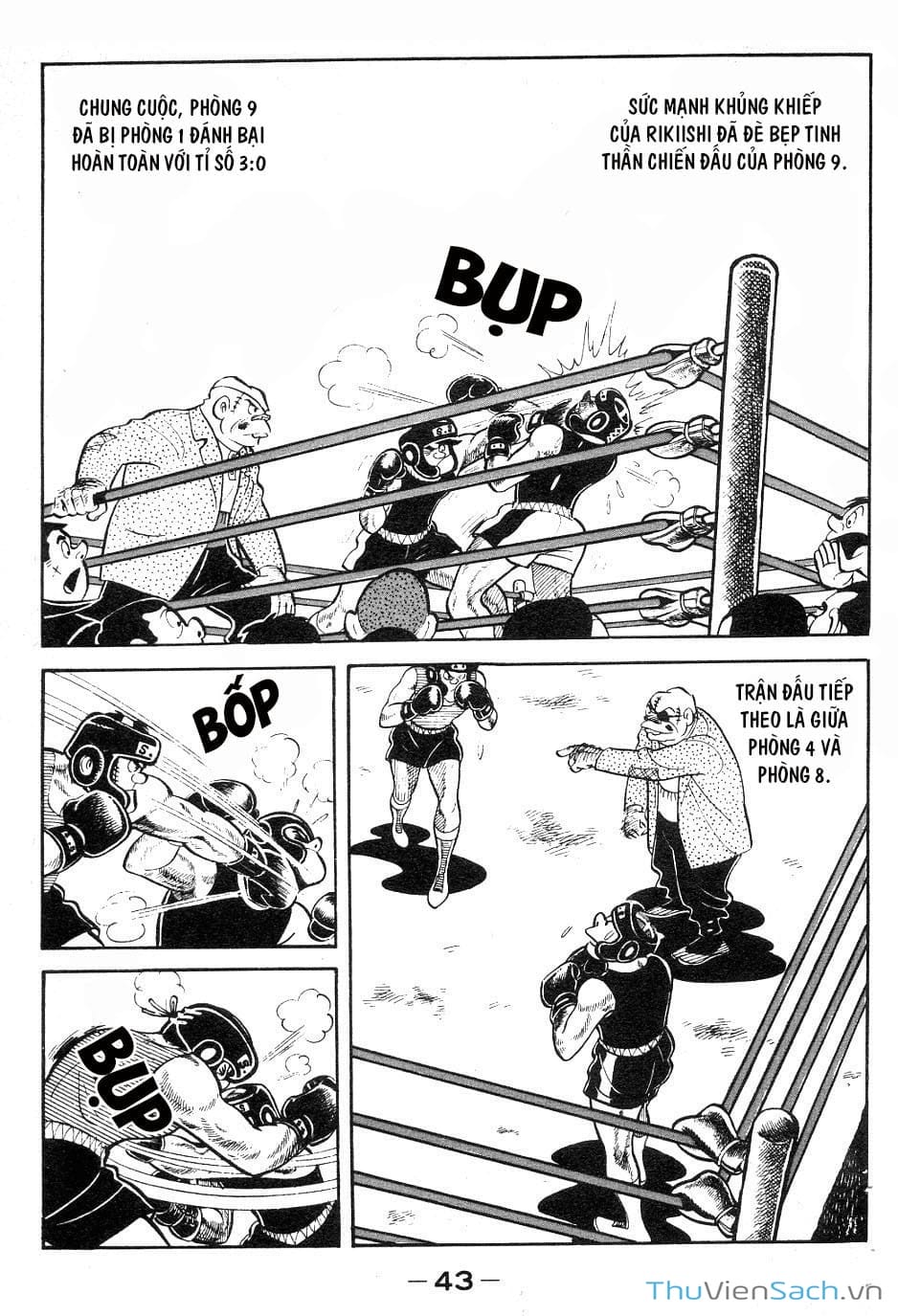 Truyện Tranh Thiết Quyền Lãng Tử - Ashita No Joe trang 5