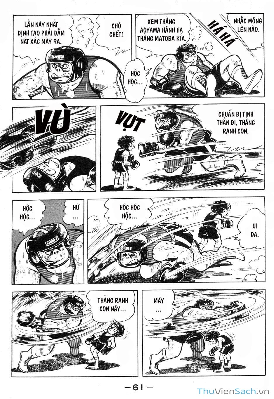 Truyện Tranh Thiết Quyền Lãng Tử - Ashita No Joe trang 5