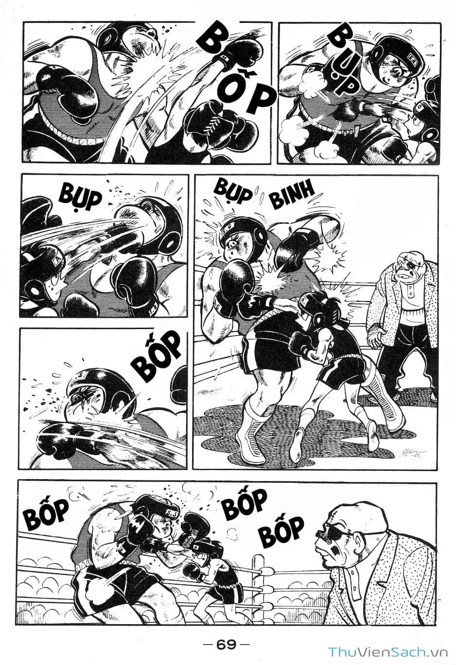 Truyện Tranh Thiết Quyền Lãng Tử - Ashita No Joe trang 5