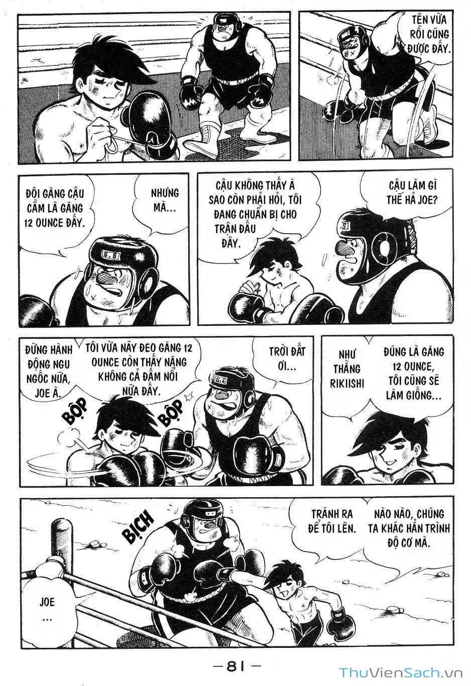 Truyện Tranh Thiết Quyền Lãng Tử - Ashita No Joe trang 5