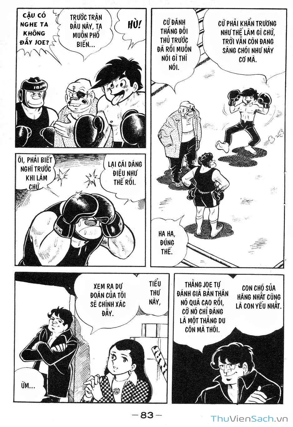 Truyện Tranh Thiết Quyền Lãng Tử - Ashita No Joe trang 5