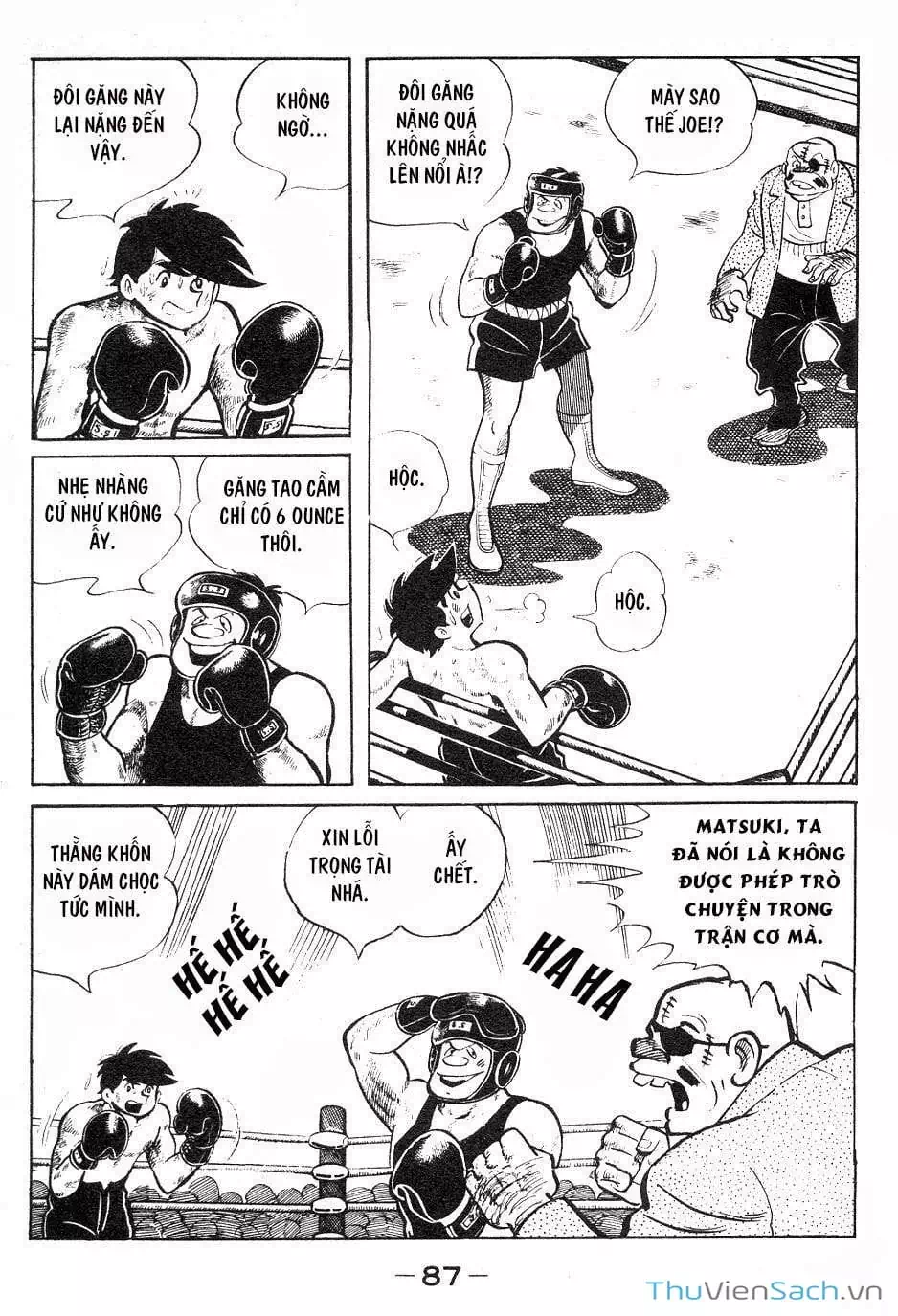 Truyện Tranh Thiết Quyền Lãng Tử - Ashita No Joe trang 5