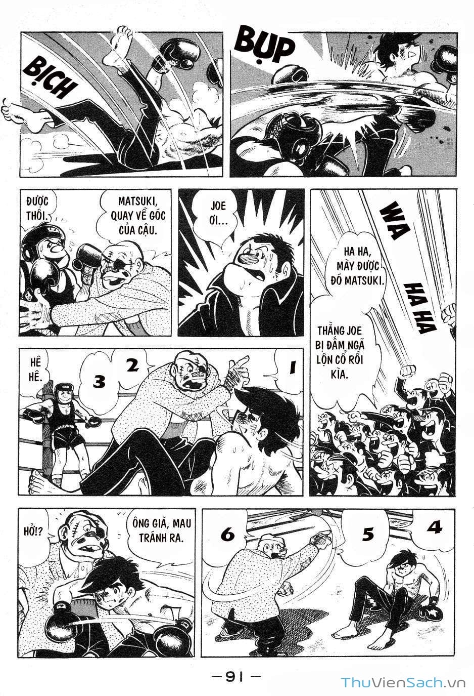 Truyện Tranh Thiết Quyền Lãng Tử - Ashita No Joe trang 5