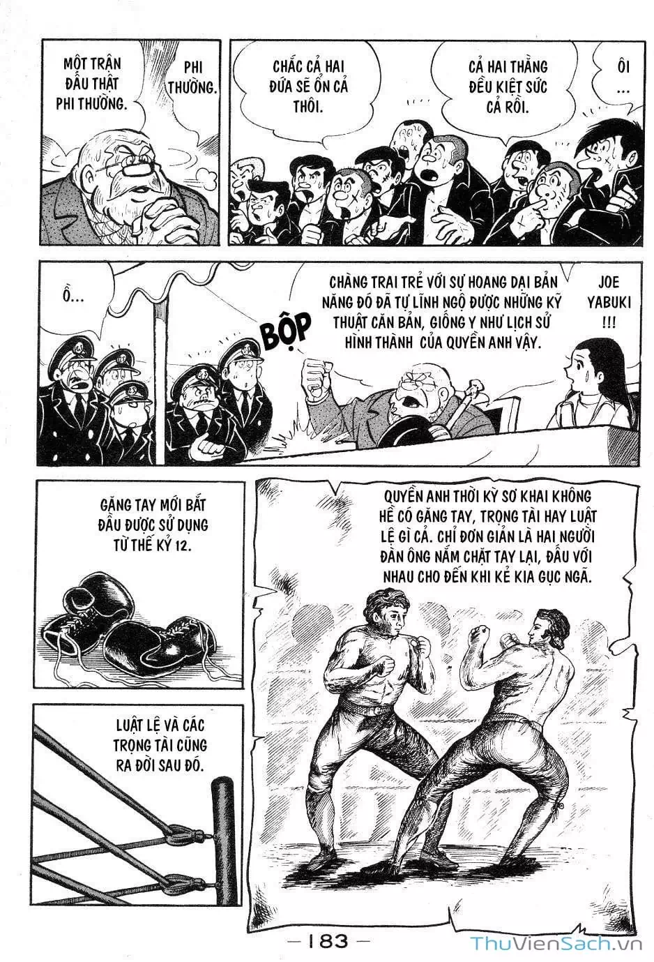 Truyện Tranh Thiết Quyền Lãng Tử - Ashita No Joe trang 5