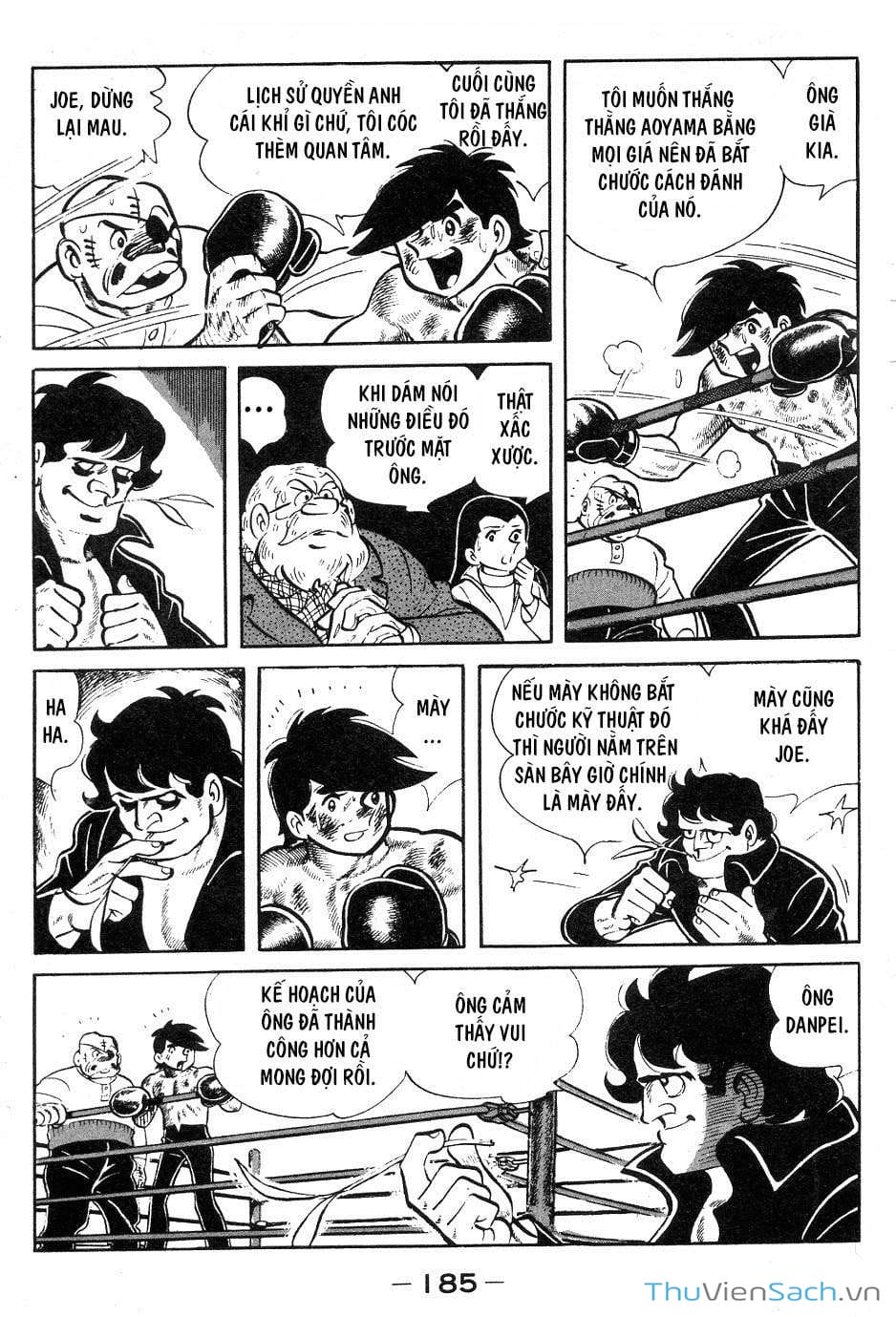 Truyện Tranh Thiết Quyền Lãng Tử - Ashita No Joe trang 5