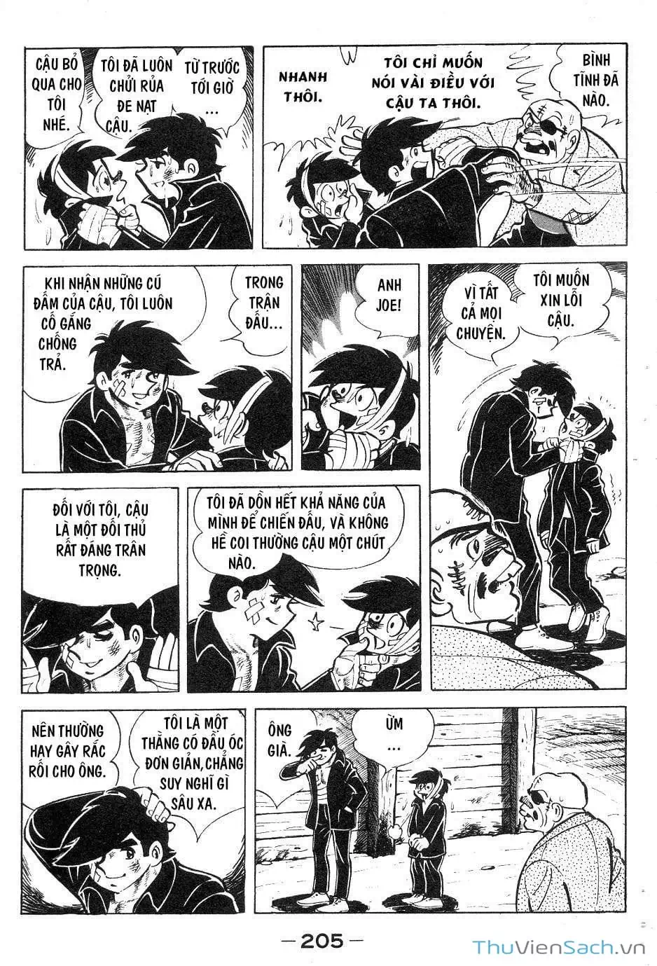 Truyện Tranh Thiết Quyền Lãng Tử - Ashita No Joe trang 5