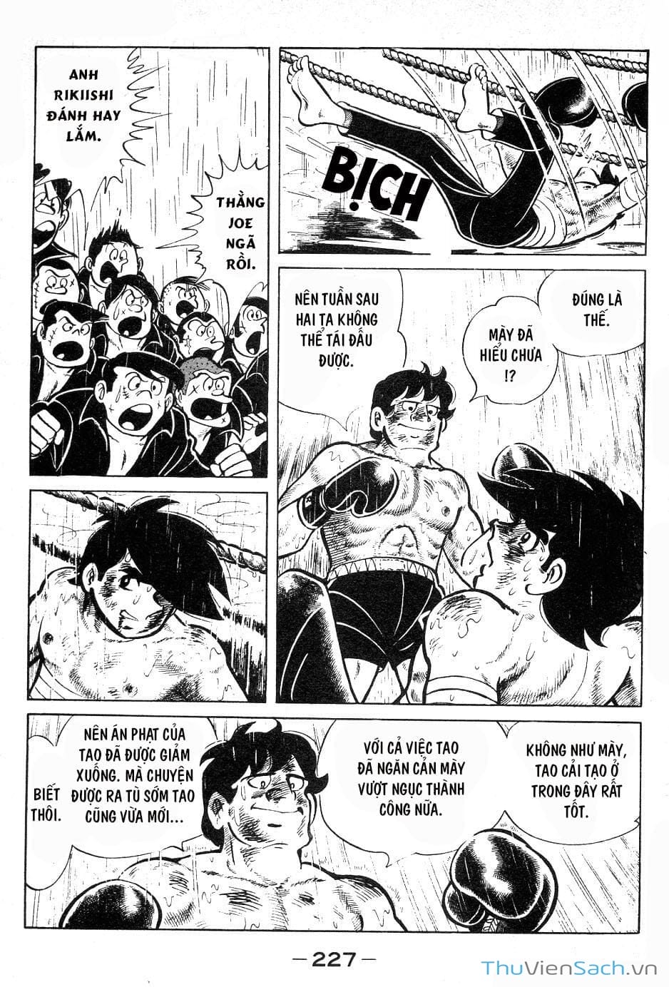 Truyện Tranh Thiết Quyền Lãng Tử - Ashita No Joe trang 5