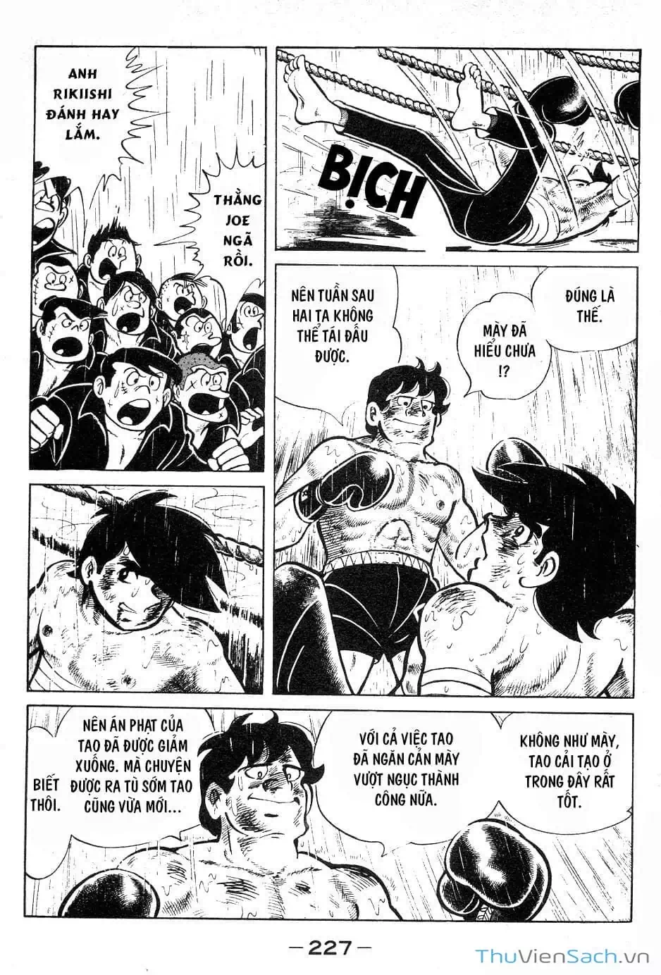 Truyện Tranh Thiết Quyền Lãng Tử - Ashita No Joe trang 5