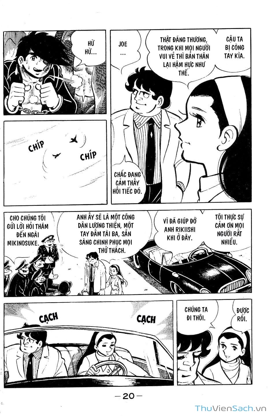 Truyện Tranh Thiết Quyền Lãng Tử - Ashita No Joe trang 5