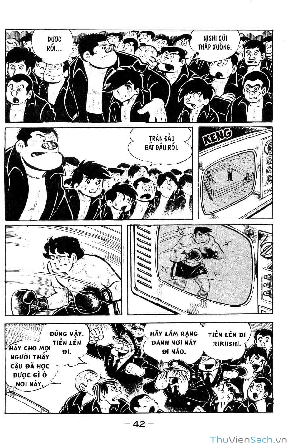 Truyện Tranh Thiết Quyền Lãng Tử - Ashita No Joe trang 5