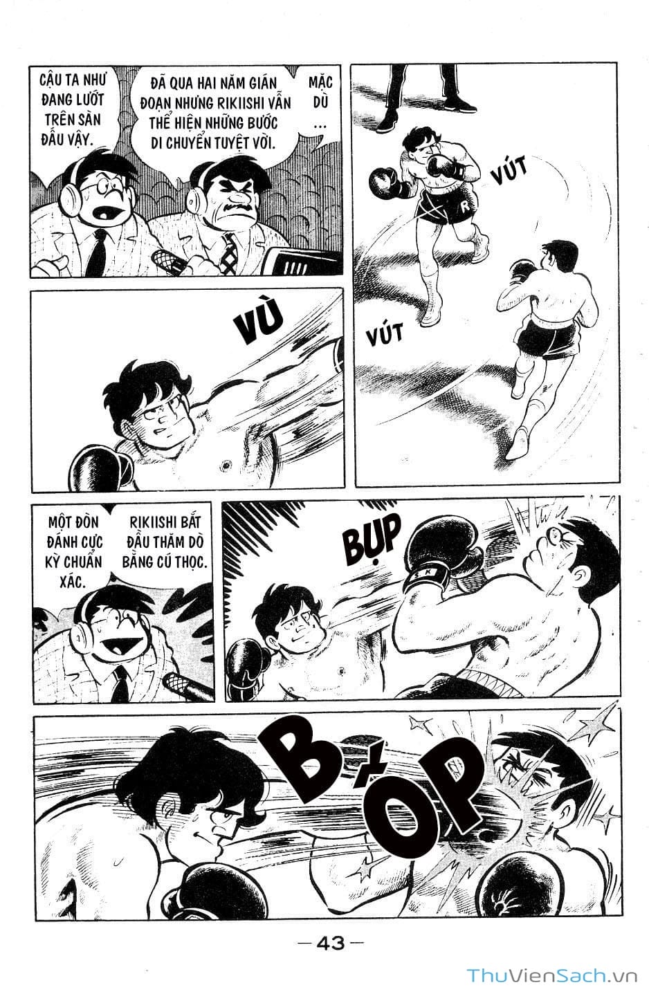 Truyện Tranh Thiết Quyền Lãng Tử - Ashita No Joe trang 5