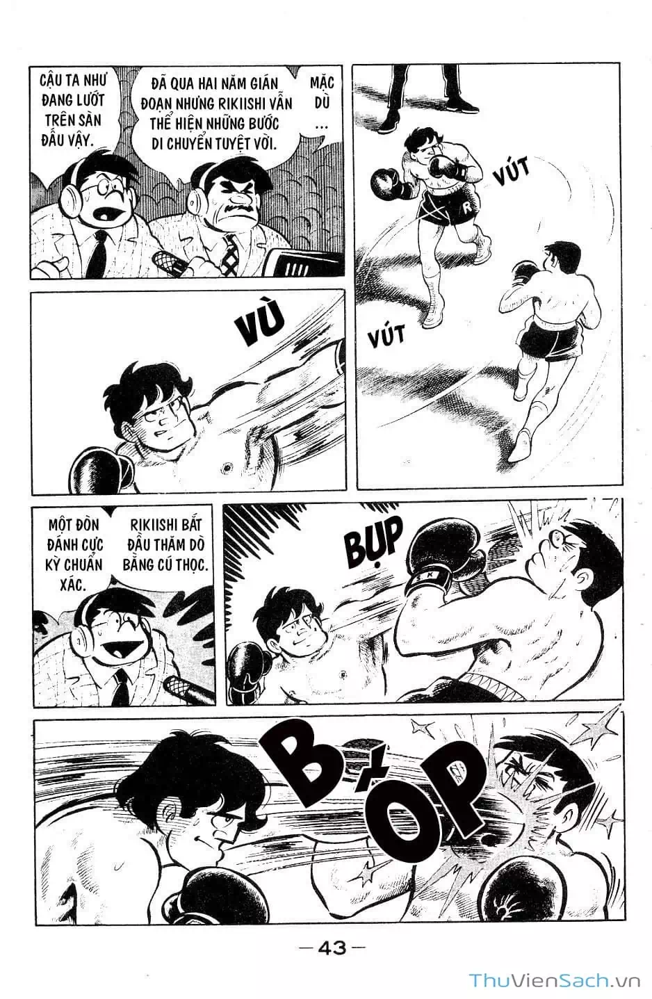 Truyện Tranh Thiết Quyền Lãng Tử - Ashita No Joe trang 5