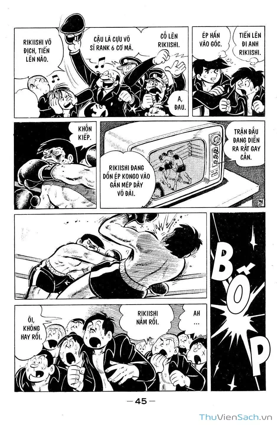 Truyện Tranh Thiết Quyền Lãng Tử - Ashita No Joe trang 5