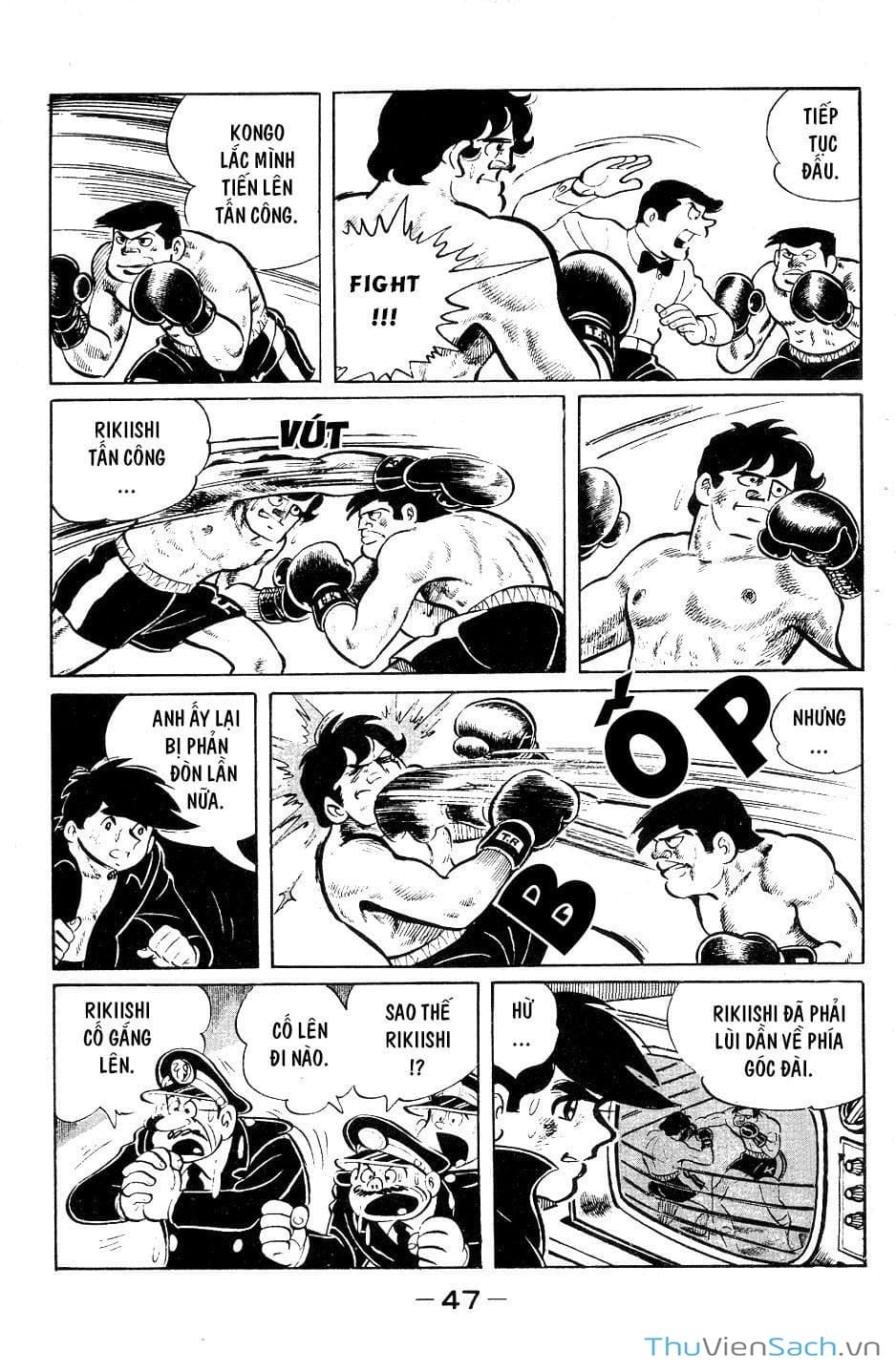 Truyện Tranh Thiết Quyền Lãng Tử - Ashita No Joe trang 5