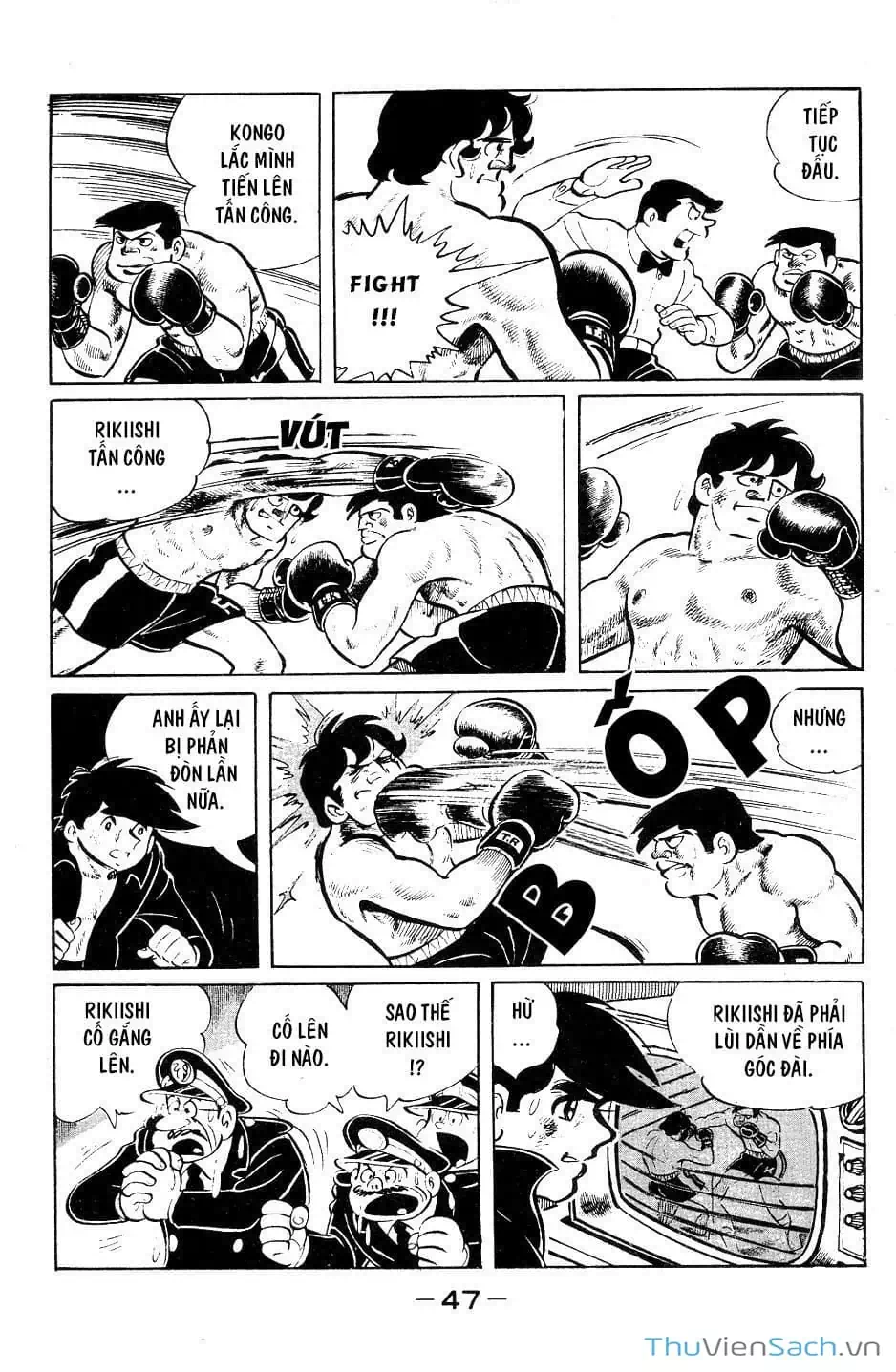 Truyện Tranh Thiết Quyền Lãng Tử - Ashita No Joe trang 5