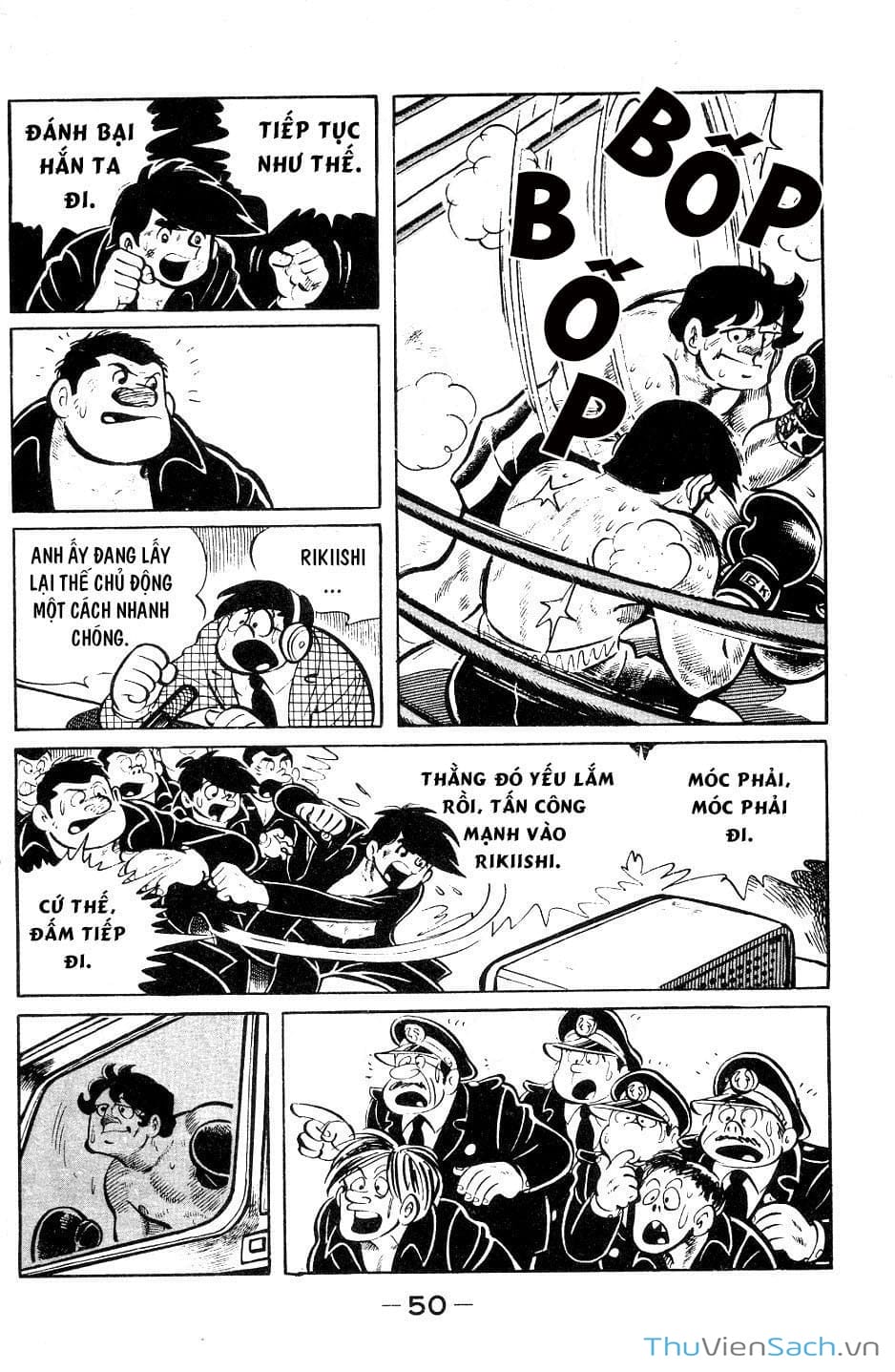 Truyện Tranh Thiết Quyền Lãng Tử - Ashita No Joe trang 5