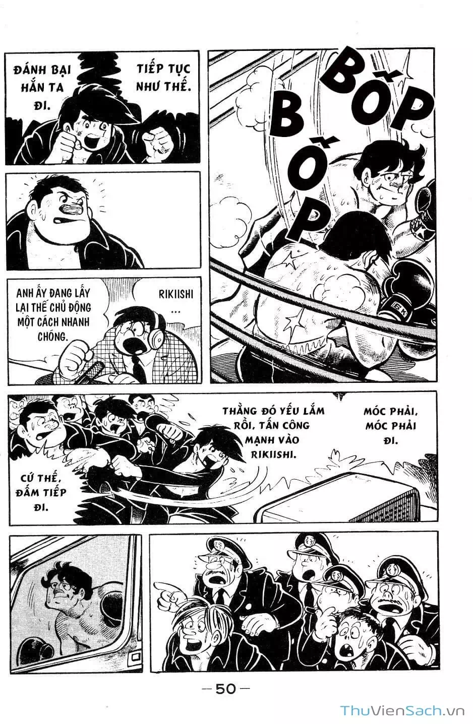 Truyện Tranh Thiết Quyền Lãng Tử - Ashita No Joe trang 5