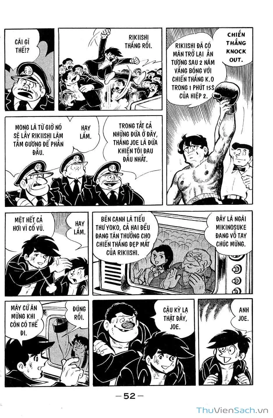 Truyện Tranh Thiết Quyền Lãng Tử - Ashita No Joe trang 5