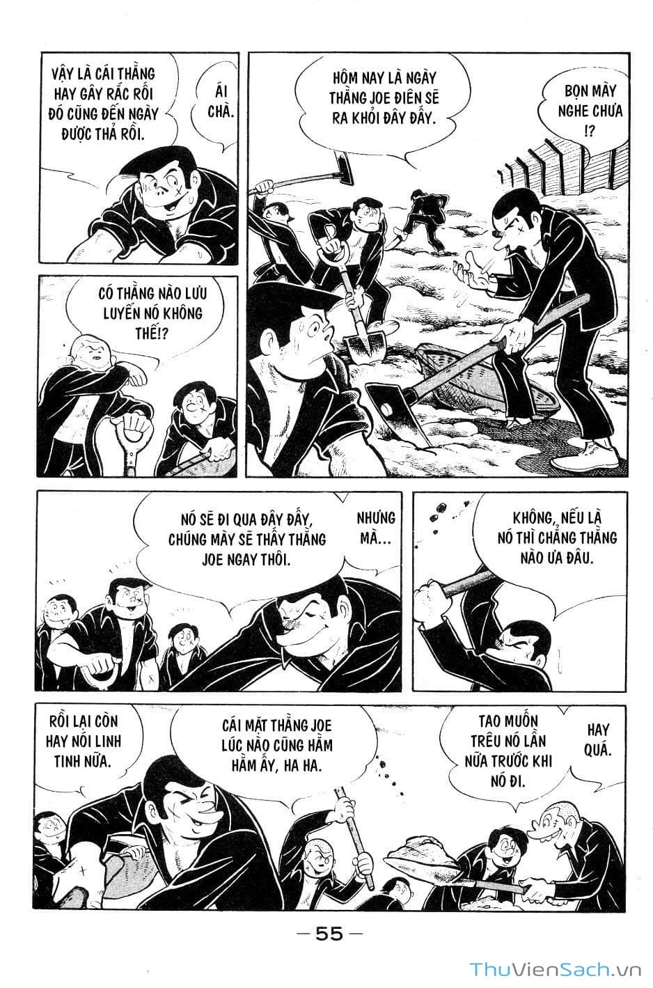 Truyện Tranh Thiết Quyền Lãng Tử - Ashita No Joe trang 5