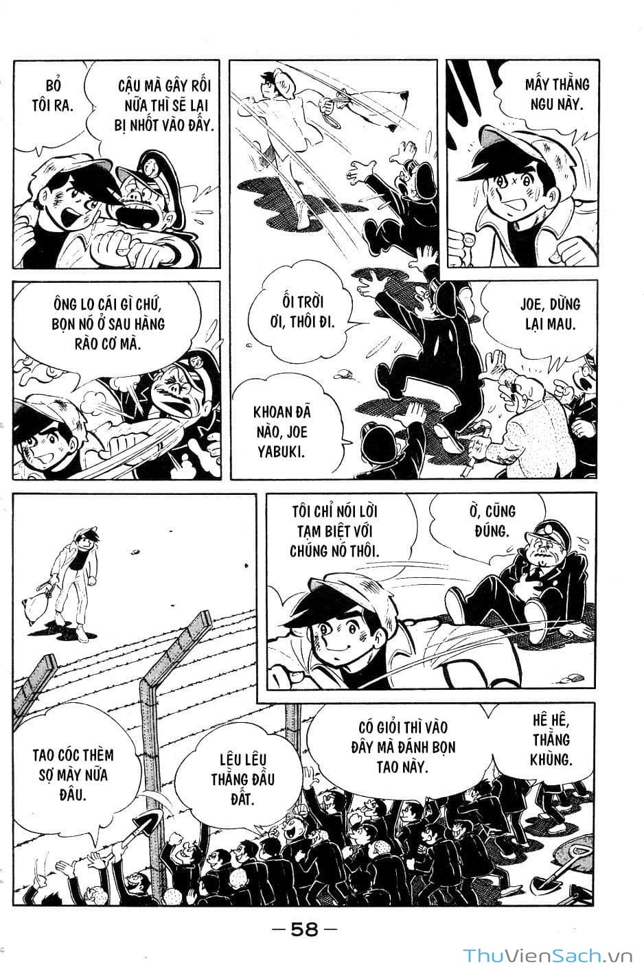 Truyện Tranh Thiết Quyền Lãng Tử - Ashita No Joe trang 5