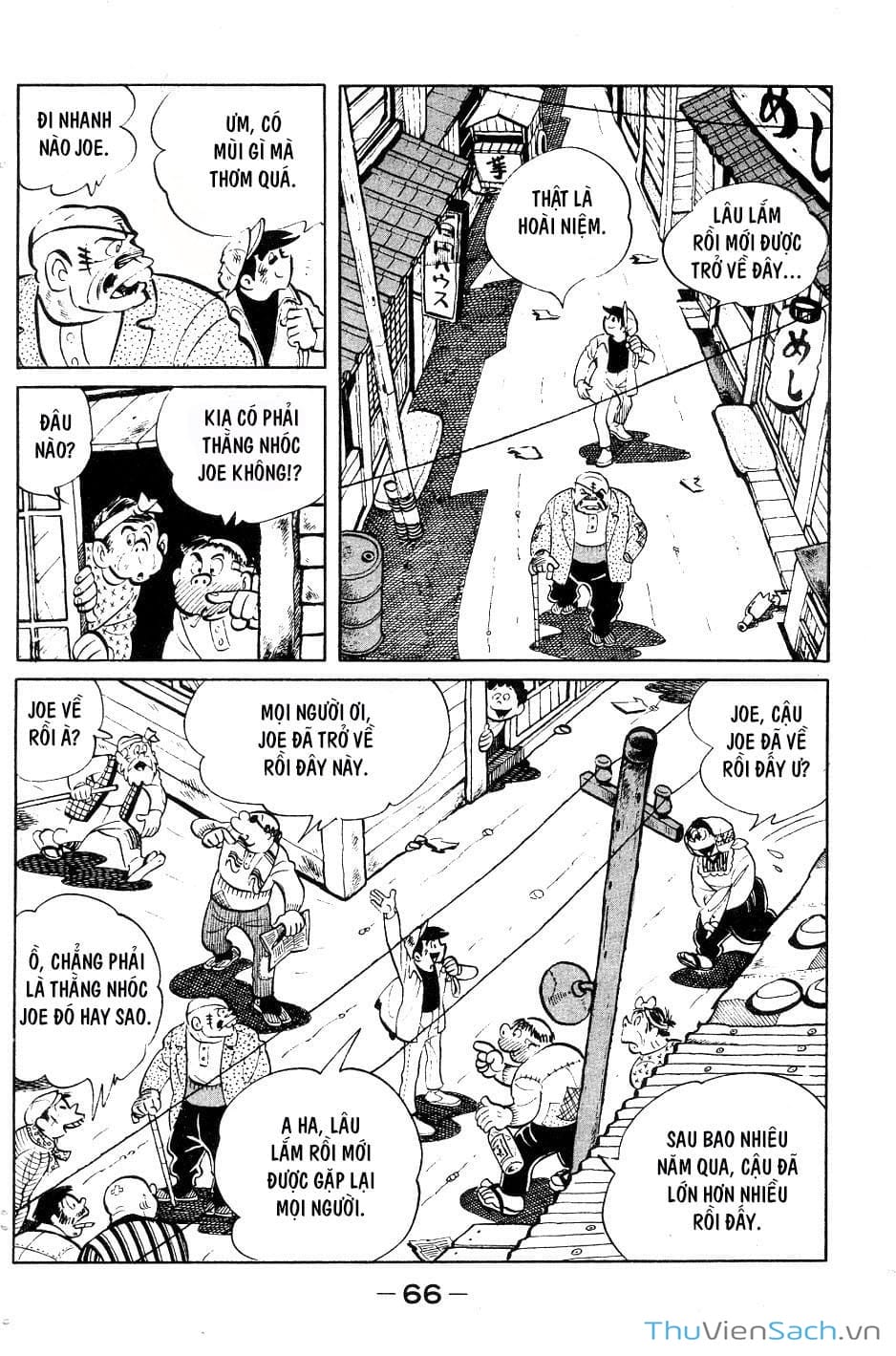 Truyện Tranh Thiết Quyền Lãng Tử - Ashita No Joe trang 5