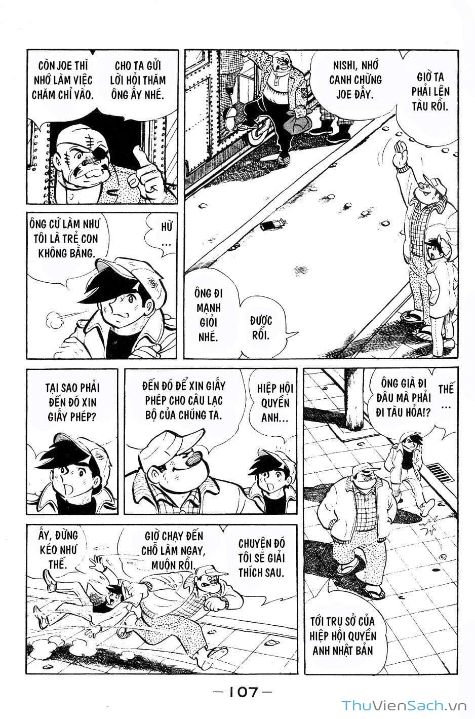 Truyện Tranh Thiết Quyền Lãng Tử - Ashita No Joe trang 5