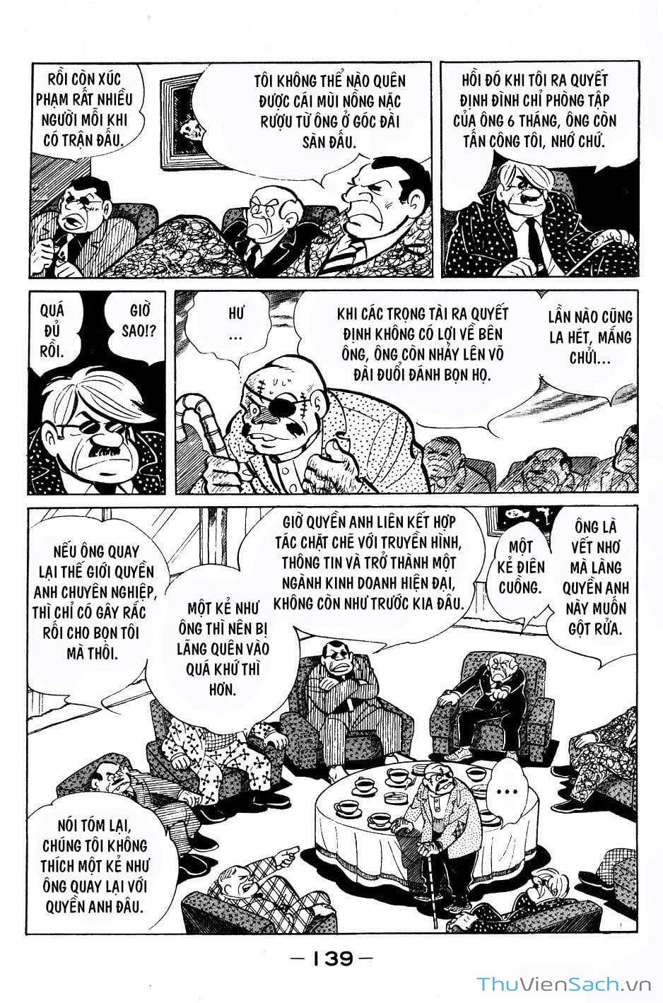 Truyện Tranh Thiết Quyền Lãng Tử - Ashita No Joe trang 5